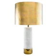 thumbnail image 2 of nuLOOM Edina 23" Marble & Iron Table Lamp, 23.25" H x 12" W x 12" D, Brass, 2 of 3