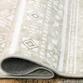 thumbnail image 3 of Rugs for Entryway, 2x3 Khaki Washable Small Area Rug, Non-Slip Ultra Soft Vintage Geometric Low-Pile Indoor Door Mat Floor Carpet for Indoor, Entrance, Kitchen, 3 of 5