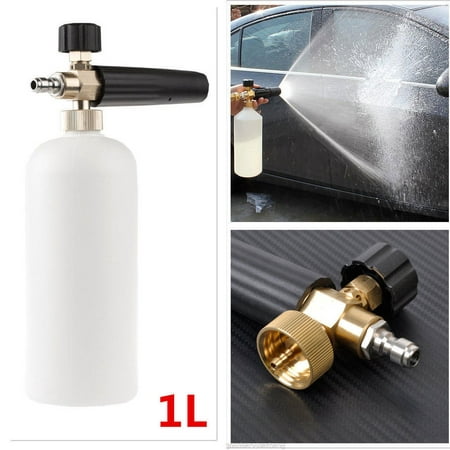 1L Adjustable Snow Foam Lance Washer Car Wash Gun Soap Pressure Washer