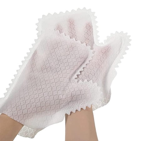 Home Disinfection Dust Removal Gloves, 2023 New Microfiber Fish Scale Cleaning Duster Glove, Washable, Reusable