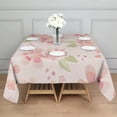 thumbnail image 2 of 42x42 Inch Waterproof Square Tablecloth, Thickened Polyester Table Cover for Dining & Parties, Floral Print, 2 of 6