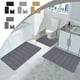 thumbnail image 1 of Xihbxyly Juego de Alfombrillas de Baño de Espuma, Trío de Confort Afelpado, Base de Látex Antideslizante, Absorción de Agua de Lujo, Lavable a Máquina, Estilo Moderno, Tamaño 40 X 60 Cm, Esencial par, 1 of 7