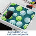 thumbnail image 6 of Tennis Square Gaming Mousepad Desk Mat Non-Slip Rubber Bottom Printed 8.3x9.8 Inch Suitable for Office and Gaming, 6 of 6