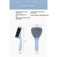 thumbnail image 5 of Roma Soft Touch Mane/Tail Brush,Equine Mane & Tail Combs Horse Brush Shedding Brush Grooming Tool for Horse （blue）, 5 of 5