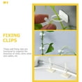 thumbnail image 2 of 300 Pcs Indoor House Plant Climbing Clips Cable Holders Wall Mount Cord Organizers for Secure Plant Support, 2 of 6