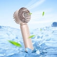thumbnail image 2 of XGFHYJEH Hand Held Fan, Mini Fan Handheld, Hand Held Fan Rechargeable, Portable Folding Hand Held Cooling Fan, 2 of 6