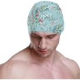 thumbnail image 2 of FYBTO Swimming Cap Watercolor Floral Flower Spring Unisex Adult FYBTO Polyester, 2 of 4