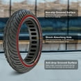 thumbnail image 2 of 2pcs 8.5 Inch Electric Scooter Solid Rubber Tire with Mounting Tool Tire Lever Puncture-proof Solid, 2 of 8