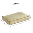 thumbnail image 7 of Happy Hounds Buster Rectangle Pillow Style Dog Bed, Buttercream, Large (48 x 36 in.), 7 of 7