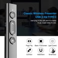 thumbnail image 4 of Laser Page Turning Pen for Powerpoint Presentations, 100M Presentation Clicker USB Slides Clicker for Mac/Win/Computer/Laptop Presentation Pointer, 4 of 9