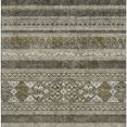 thumbnail image 3 of HomeRoots 657462 3 x 5 ft. Taupe Beige & Ivory Southwestern Washable Machine Made Rectangle Area Rug with UV Protection, 3 of 6