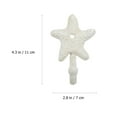 thumbnail image 4 of 3 Wall Hook Nautical Hooks Star Wall Hooks Rustic Wall Hangers Coat Towel Hooks Beach Coastal Wall Ornament ( As Shown ), 4 of 6