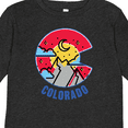 thumbnail image 4 of Inktastic Colorado Mountain Scene with Clouds and Moon Boys or Girls Long Sleeve Toddler T-Shirt, 4 of 5