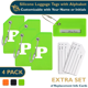 thumbnail image 1 of ComfiTime Luggage, Tags con Alfabeto: Maletas Tags de Silicona Aprobadas por la TSA, Bolsa de Viaje, Equipaje y Mochilas con Cubierta de Privacidad, Presilla de Acero Inoxidable, 1 of 1