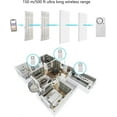 thumbnail image 4 of 2 Pack Wireless Door Window Freezer Door Alarm 3/15/30/60 Seconds Adjustable Delay Wireless Open Sensor, 4 of 5