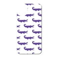 thumbnail image 3 of DistinctInk Custom SKIN / DECAL compatible with OtterBox Symmetry for iPhone 11 (6.1" Screen) - Purple White Alligators - Cartoon Alligators, 3 of 5