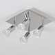 thumbnail image 1 of Luces Ajuste Foco Techo 4 Vías Ajustables Gu10 LED Bulb Chrome (con Bombilla Gu10), 1 of 2