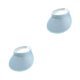 thumbnail image 3 of Guardurnaity Sombreros para el sol Moda de verano Gorras con clip Visera de lino Gorros de béisbol Ala ancha Casual Top vacío Color sólido al azul claro 2piezas, 3 of 6