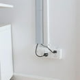 thumbnail image 2 of Lucoss Cable Cover, Wall Mount TV Cable Management Cord Raceway Conceal Kit to Hide Cables, Cords, 2 of 4