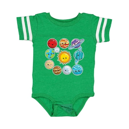 

Inktastic Happy Sun Moon and Planets Gift Baby Boy or Baby Girl Bodysuit