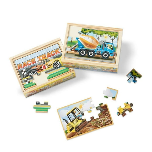 Rompecabezas en Caja Construcción Melissa & Doug Bandai 48 Piezas