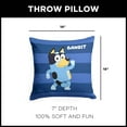 thumbnail image 4 of Bluey Roll Call Bandit Kids Printed Throw Pillow, 18 x 18 inches, 4 of 5