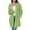 07 Green, variant on Gleelist Black Cardigan For Women Casual Lightweight Long Sleeve Open Front Cardigan for Women with Pockets L