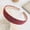 C, variant on Luxurious Red Velvet Headband for Christmas & New Year | Stylish Knitted Hair Accessory for Women
