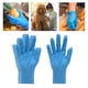 thumbnail image 5 of 5 pares de de grado alimenticio guantes desechables de sin polvo de de belleza de tinte de cabellero guantes de protección Azul M, 5 of 9