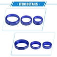 thumbnail image 5 of Unique Bargains 5pcs Center Console AC Audio Tune Volume Headlight Switch Knob Cover for Ford Maverick Blue, 5 of 6