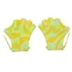 thumbnail image 3 of Guantes de natación palmeados, guantes acuáticos, aletas de mano para buceo, aeróbic acuático, guantes de natación de silicona, ajustables para esnórq Amarillo claro, 3 of 9