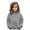 R486/Grey, variant on Vividxx Hoodies For Girls Casual Long Sleeve Hoodies Cute Oversized Pocket Hooded Sweatshirt Comfortable 4-5 Years