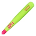thumbnail image 2 of Beisbolmania Bat Beisbol Elite Bamboo BM243 Reforzado 33.5 Rosa con Verde, 2 of 4