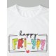 thumbnail image 3 of INAWLY Women's Colorful Printed Crew Neck Short Sleeve T-Shirt Graphic Tees Women Tops Tee For Adult, Men, Women, Teen, Teenager, Adolescent, Youth, 3 of 5