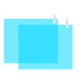 thumbnail image 1 of Espejo Retrovisor De Coche Impermeable Película/DIY Tamaño Hogar Baño Ventana Anti Niebla Adhesivo Transparente Autoadhesivo huangjie unisex, 1 of 2