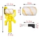 thumbnail image 2 of 3 uds cuadro de pared para el hogar cepillo de rodillo Kit de bordeadora herramientas de pintura de puerta de techo DIY, 2 of 6