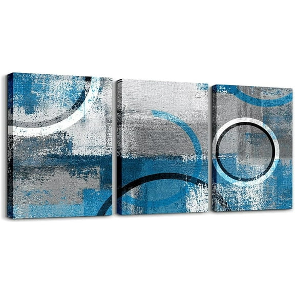 Teens Adult Geometry Swirl Canvas Wall Art for Living Room Bedroom Abstract Art Striped Wall Painting Women Men Vintage Brown Red Picture Wall Decor Rustic Wall Art for Home Decor Unframed