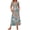 Print Green, variant on TARAINYA Womens Summer Dresses Short Sleeve Maxi Dress Crewneck Casual Sundresses with Pockets