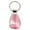 Pink, variant on Honda CR-X Keychain & Keyring - Red Teardrop