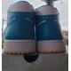 thumbnail image 5 of Ni - ke Ni - ke Air Jordan 1 Mid "Aquatone Blue White Celestial Gold Men's (U.S. 12) *RARE, 5 of 5