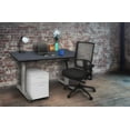 thumbnail image 2 of Regency Esteem 48 in. Office Standing Adjustable Height Desk- Grey Top, Grey Legs, 2 of 5