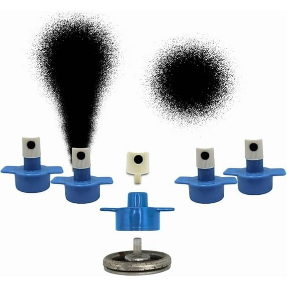 Uprok Wing Cap Hardware Spray Paint Nozzel Adapter Set for Urban Art 5ct Plus 5 NY Fat Caps