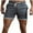 A_Dark Gray, variant on Men's Pride Shorts Rainbow Stripe Outdoor Running Sport Shorts Drawstring Elastic Waist Beach Athletic Sweat Gym Cotton Shorts Green S