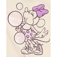 thumbnail image 4 of Disney Minnie Mouse T-Shirt and Bike Shorts Outfit Set Iridescent Toddler to Big Kid, 4 of 5