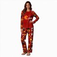 thumbnail image 6 of Halloween Family Pajamas Sets 2Pcs Ghost Print Holiday PJs Sleepwear Loungewear for Man/Woman/Kid/Baby, 6 of 7