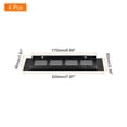 thumbnail image 2 of 4Pack Rectangle Ventilation Grille Aluminum Alloy Mesh Air Vent Cover, 200x60mm, 2 of 6