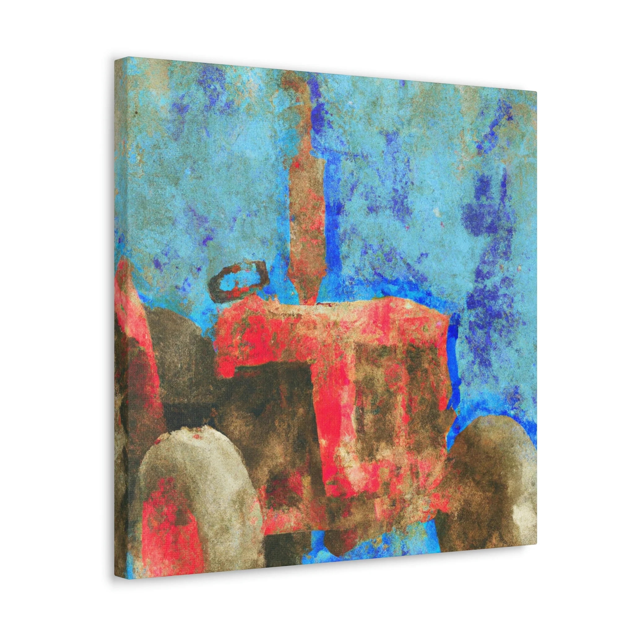 Tractor in Simplicity - Canvas