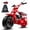 Red, variant on FRP Basic Package GMB100 Gas Powered Mini Dirt Bike 99CC for Teens and Adults, 28MPH Off Road Motorcycle, Weight Support Up to 220 LBS - Black