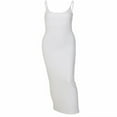 thumbnail image 2 of Femmes Élégantes Coupe Basse Bodycon Maxi Robe Sans Manches Robes de Cami Soirée Robe Formelle Robe de Soleil, 2 of 5