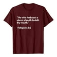 thumbnail image 2 of Patlollav Womens Plus Size Shirt Casual Letter Print Pullover Short Sleeve T-Shirt Tops, 2 of 5